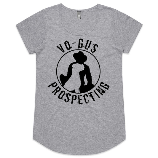 Vo-Gus Prospecting (AS Colour Mali - Womens Scoop Neck T-Shirt)