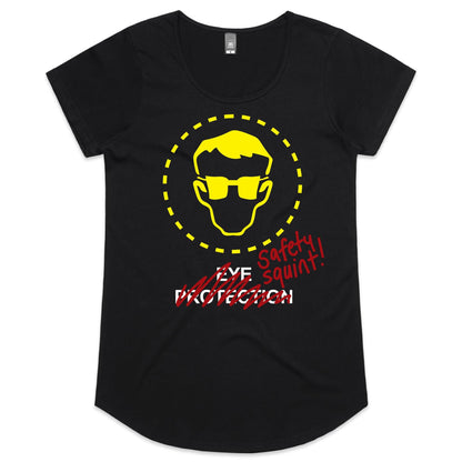 Safety Squint - (AS Colour Mali - Womens Scoop Neck T-Shirt)