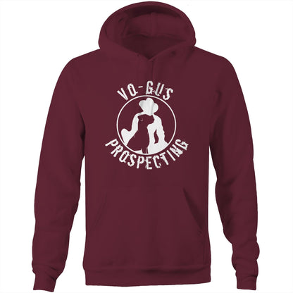 Vo-Gus Prospecting (AS Colour Stencil - Pocket Hoodie Sweatshirt)