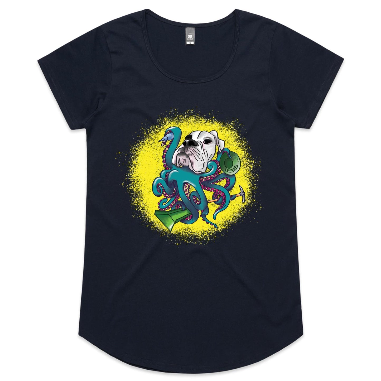 The Kraken (AS Colour Mali - Womens Scoop Neck T-Shirt)