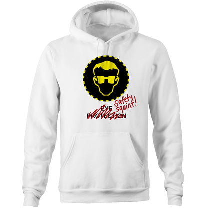 Safety Squint - (AS Colour Stencil - Pocket Hoodie Sweatshirt)