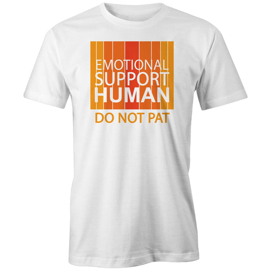 Emotional Support Human - Orange (AS Colour - Classic Tee)