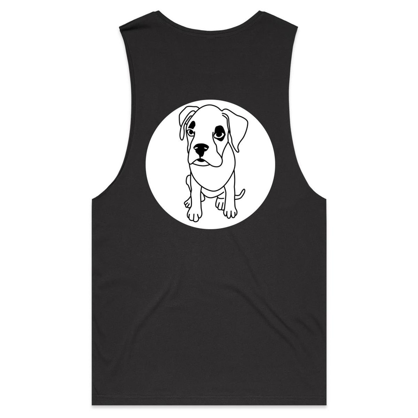 Fern (AS Colour Barnard - Mens Tank Top Tee) - DESIGN ON BACK ONLY