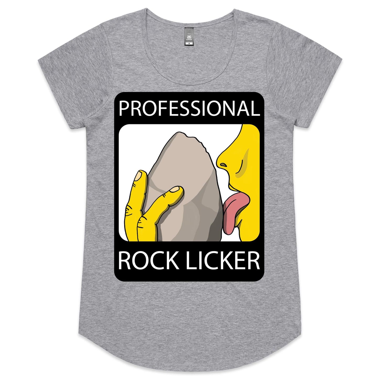 Professional Rock Licker (AS Colour Mali - Womens Scoop Neck T-Shirt)