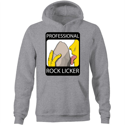 Professional Rock Licker (AS Colour Stencil - Pocket Hoodie Sweatshirt)