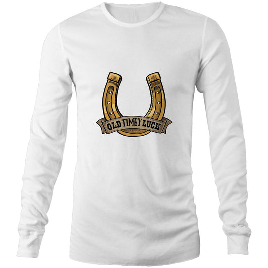 Old Timey Luck (AS Colour Base - Mens Long Sleeve T-Shirt)