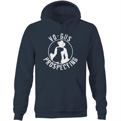 Vo-Gus Prospecting (AS Colour Stencil - Pocket Hoodie Sweatshirt)