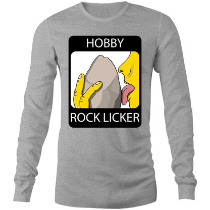 Hobby Rock Licker (AS Colour Base - Mens Long Sleeve T-Shirt)