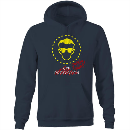 Safety Squint - (AS Colour Stencil - Pocket Hoodie Sweatshirt)
