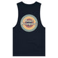 Senior Sweatpants - (AS Colour Barnard - Mens Tank Top Tee) - DESIGN ON BACK ONLY