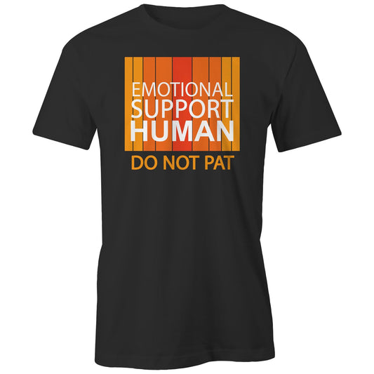 Emotional Support Human - Orange (AS Colour - Classic Tee)