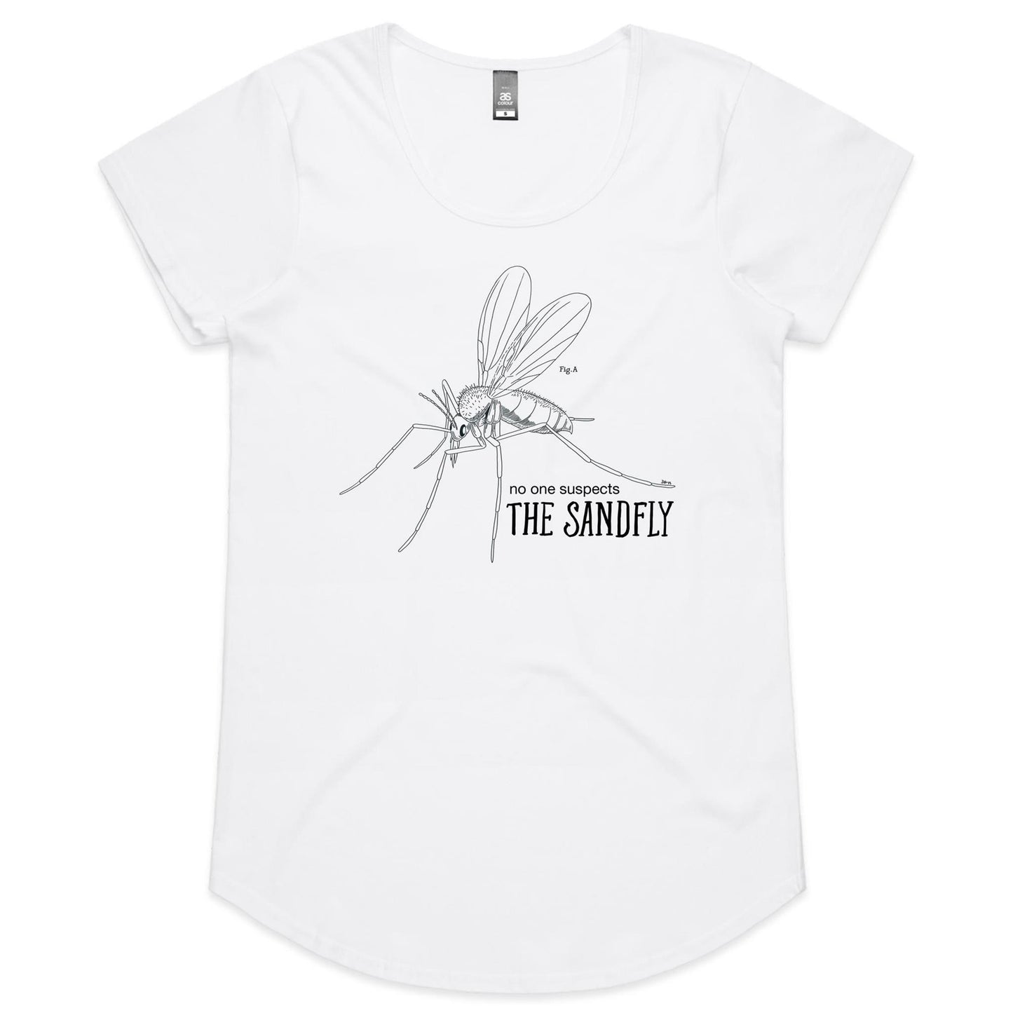 The Sandfly (AS Colour Mali - Womens Scoop Neck T-Shirt)