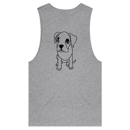 Fern (AS Colour Barnard - Mens Tank Top Tee) - DESIGN ON BACK ONLY
