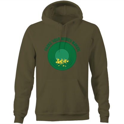 Shake your money maker  (AS Colour Stencil - Pocket Hoodie Sweatshirt)