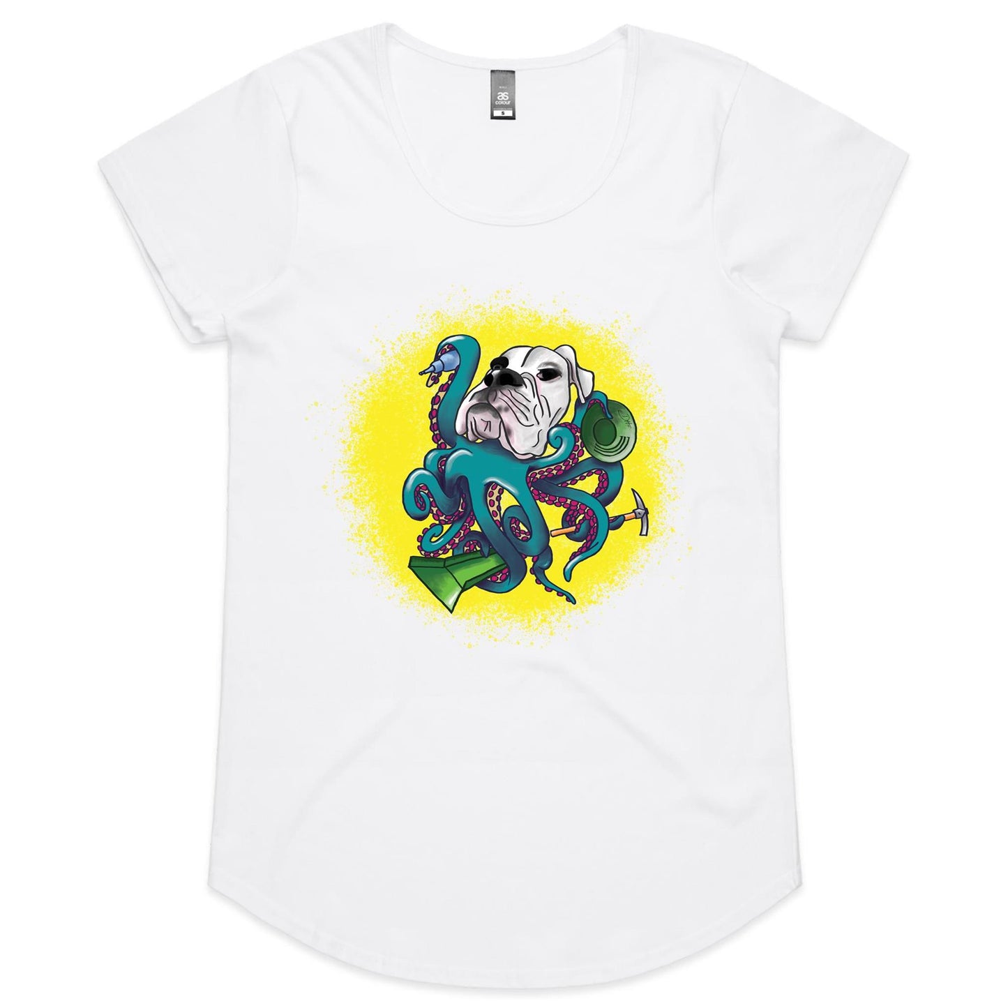 The Kraken (AS Colour Mali - Womens Scoop Neck T-Shirt)